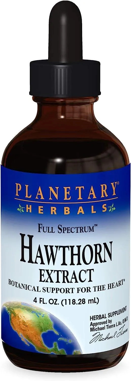 PLANETARY HERBALS - Planetary Herbals Full Spectrum Hawthorn Liquid Extract 4 Fl. Oz. - The Red Vitamin MX - Suplementos Alimenticios - {{ shop.shopifyCountryName }}