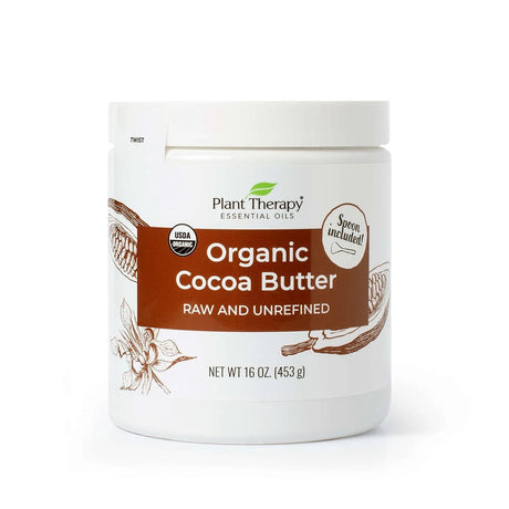 PLANT THERAPY - Plant Therapy Organic Cocoa Butter Raw 453Gr. - The Red Vitamin MX - Cremas Corporales - {{ shop.shopifyCountryName }}