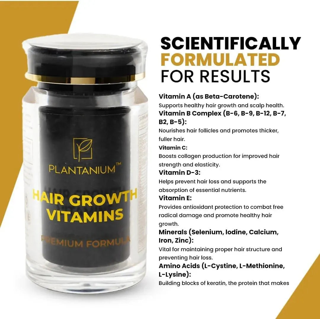 PLANTANIUM - Plantanium Hair Growth Vitamins 60 Capsulas - The Red Vitamin MX - Suplementos Alimenticios - {{ shop.shopifyCountryName }}