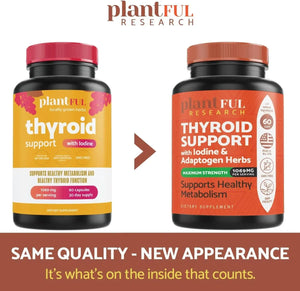 PLANTFUL RESEARCH - PLANTFUL RESEARCH Thyroid Support for Women 60 Capsulas - The Red Vitamin MX - Suplementos Alimenticios - {{ shop.shopifyCountryName }}