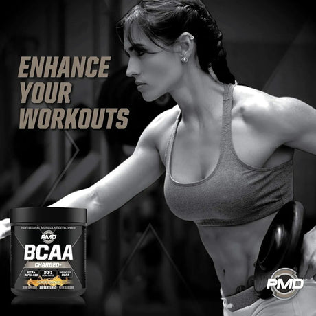 PMD - PMD Sports BCAA Charged Delicious Amino Acid Drink Mix Peach Mango 30 Servicios 285Gr. - The Red Vitamin MX - Suplementos Alimenticios - {{ shop.shopifyCountryName }}