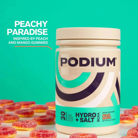PODIUM NUTRITION - Podium Nutrition Instantized BCAA Powder Mango Peach 30 Servicios 342Gr. - The Red Vitamin MX - Suplementos Alimenticios - {{ shop.shopifyCountryName }}