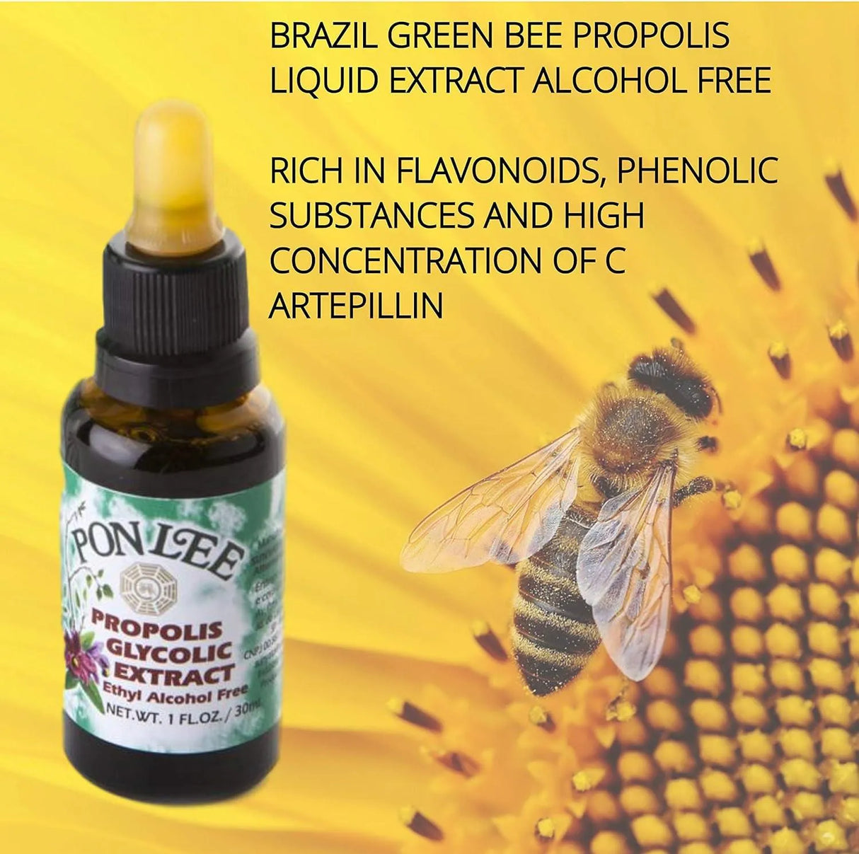 PON LEE - Pon Lee Brazil Green Bee Propolis Liquid Extract 30Ml. - The Red Vitamin MX - Suplementos Alimenticios - {{ shop.shopifyCountryName }}