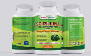 POTENT NATURALS - Potent Naturals Organic Spirulina 3000Mg. 180 Capsulas - The Red Vitamin MX - Suplementos Alimenticios - {{ shop.shopifyCountryName }}