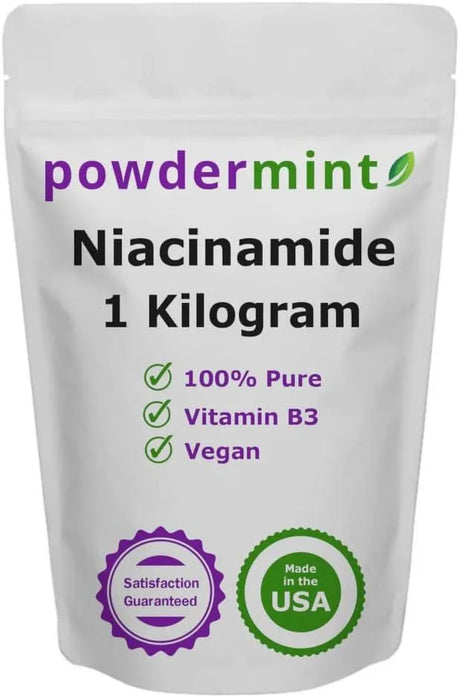 POWDERMINT - Powdermint Niacinamide Powder 500Mg. 1 Kg. - The Red Vitamin MX - Suplementos Alimenticios - {{ shop.shopifyCountryName }}