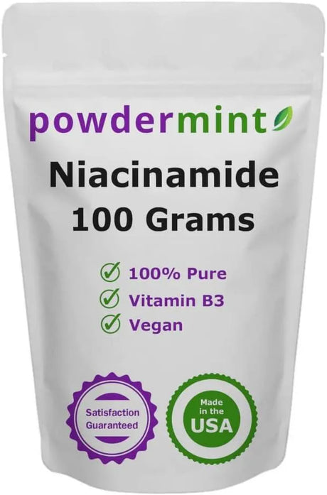 POWDERMINT - Powdermint Niacinamide Powder 500Mg. 100Gr. - The Red Vitamin MX - Suplementos Alimenticios - {{ shop.shopifyCountryName }}