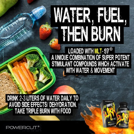 POWERCUT - Powercut Triple Burn MLT-97 Weight Loss Fat Burner 60 Capsulas - The Red Vitamin MX - Suplementos Alimenticios - {{ shop.shopifyCountryName }}