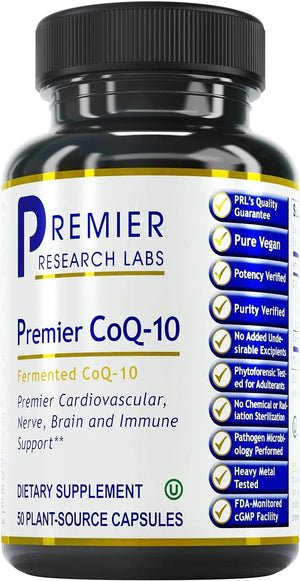 PREMIER RESEARCH LABS - Premier Research Labs CoQ10 50 Capsulas - The Red Vitamin MX - Suplementos Alimenticios - {{ shop.shopifyCountryName }}