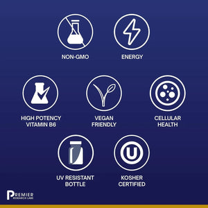 PREMIER RESEARCH LABS - Premier Research Labs Ultra B6 60 Capsulas - The Red Vitamin MX - Suplementos Alimenticios - {{ shop.shopifyCountryName }}