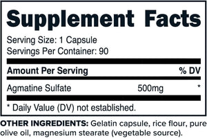 PRIMAFORCE - Primaforce Agmatine Sulfate 500Mg. 90 Capsulas - The Red Vitamin MX - Suplementos Alimenticios - {{ shop.shopifyCountryName }}