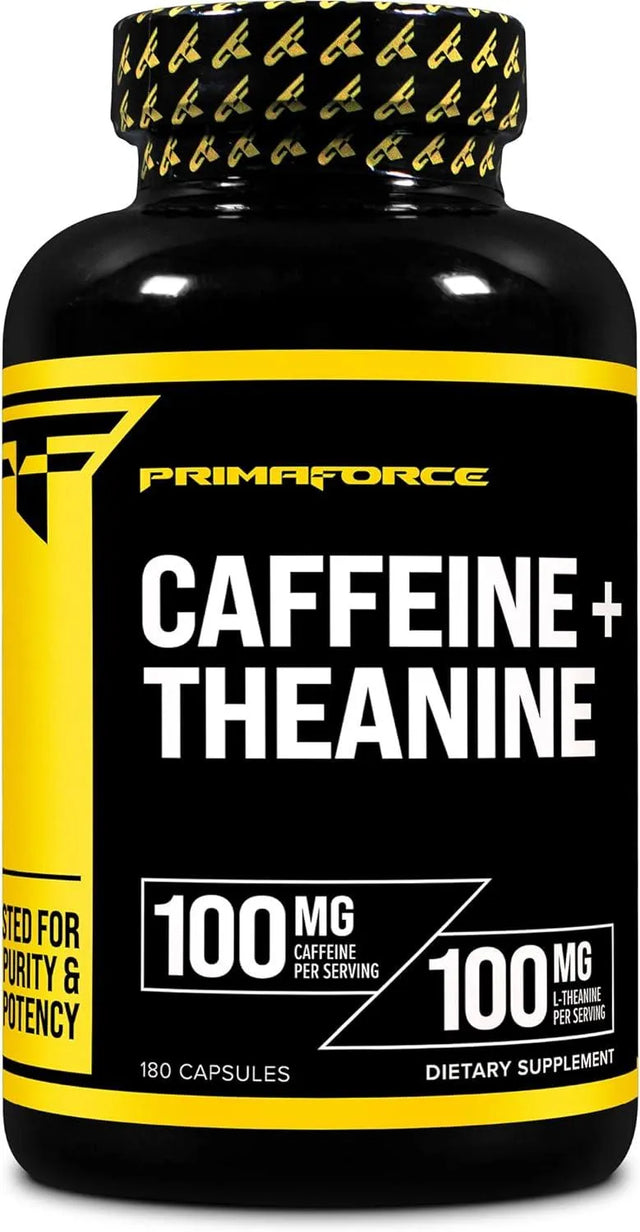 PRIMAFORCE - Primaforce Caffeine with L-Theanine 100Mg. Each 180 Capsulas - The Red Vitamin MX - Suplementos Alimenticios - {{ shop.shopifyCountryName }}