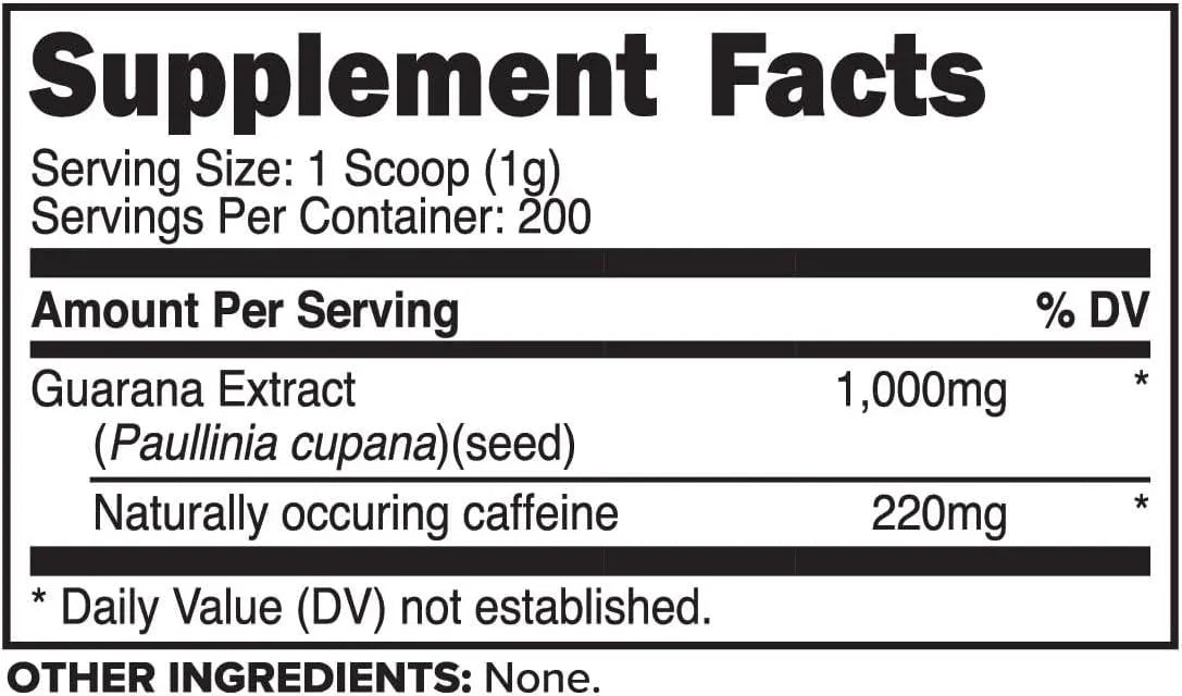 PRIMAFORCE - Primaforce Guarana Powder 200 Servicios 200Gr. - The Red Vitamin MX - Suplementos Alimenticios - {{ shop.shopifyCountryName }}