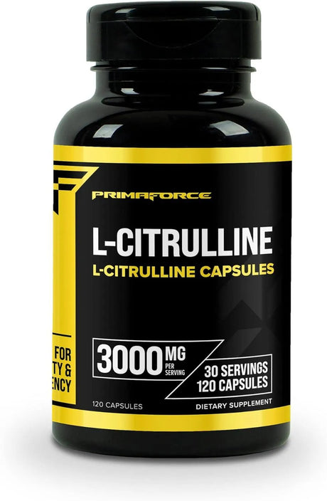 PRIMAFORCE - Primaforce L-Citrulline 3000Mg. 120 Capsulas - The Red Vitamin MX - Suplementos Alimenticios - {{ shop.shopifyCountryName }}