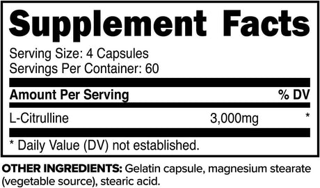 PRIMAFORCE - Primaforce L-Citrulline 3000Mg. 240 Capsulas - The Red Vitamin MX - Suplementos Alimenticios - {{ shop.shopifyCountryName }}