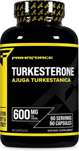 PRIMAFORCE - Primaforce Turkesterone 600Mg. 90 Capsulas - The Red Vitamin MX - Suplementos Alimenticios - {{ shop.shopifyCountryName }}