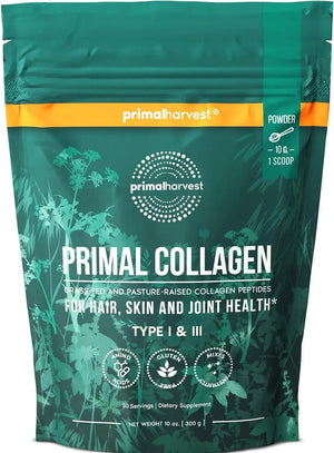 PRIMAL HARVEST - Primal Harvest Collagen Powder 300Gr. - The Red Vitamin MX - Suplementos Alimenticios - {{ shop.shopifyCountryName }}