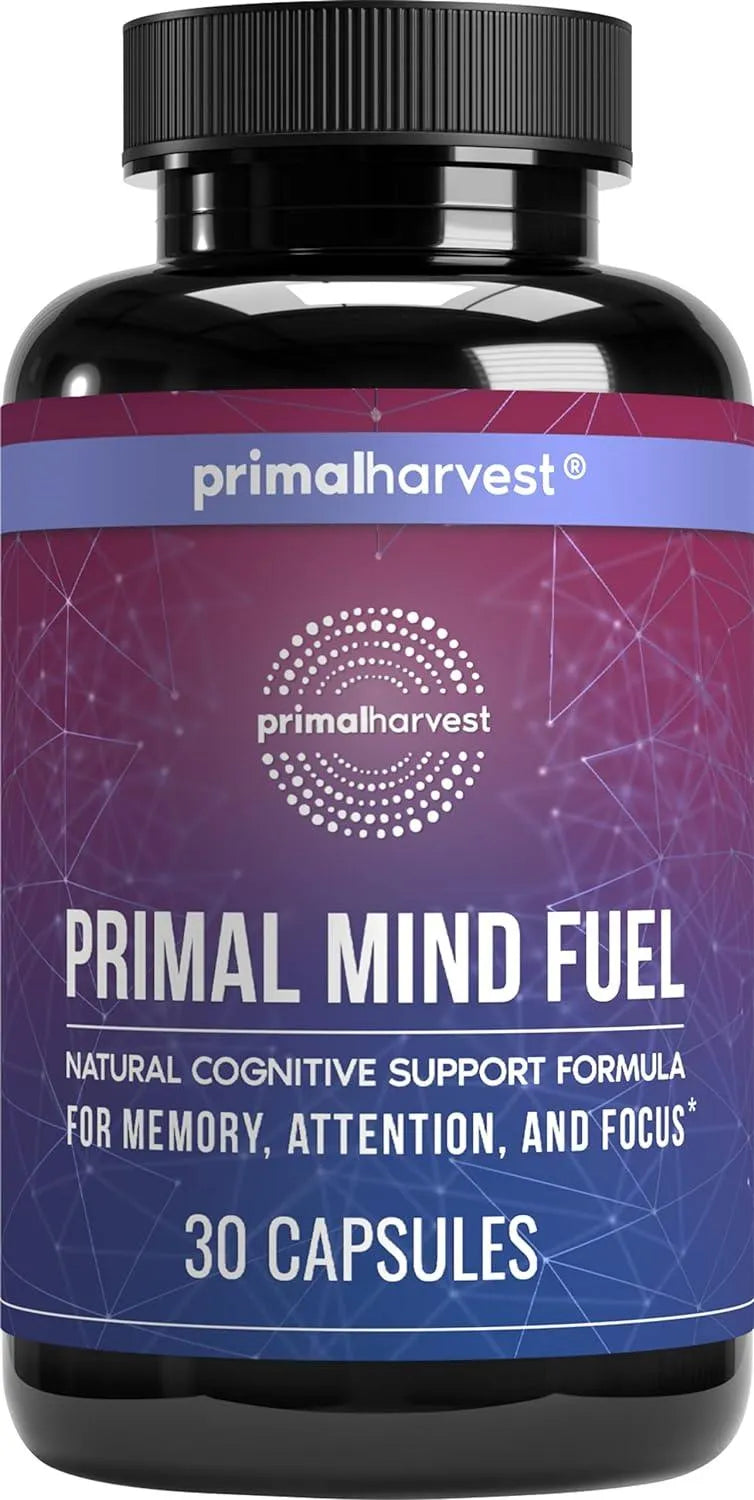 PRIMAL HARVEST - Primal Harvest Primal Mind Fuel Brain Supplement 30 Capsulas - The Red Vitamin MX - Suplementos Alimenticios - {{ shop.shopifyCountryName }}