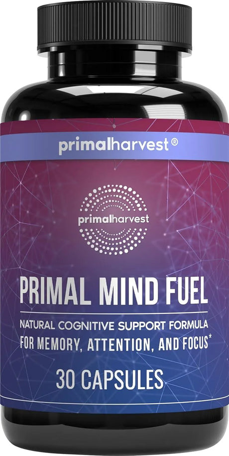 PRIMAL HARVEST - Primal Harvest Primal Mind Fuel Brain Supplement 30 Capsulas - The Red Vitamin MX - Suplementos Alimenticios - {{ shop.shopifyCountryName }}