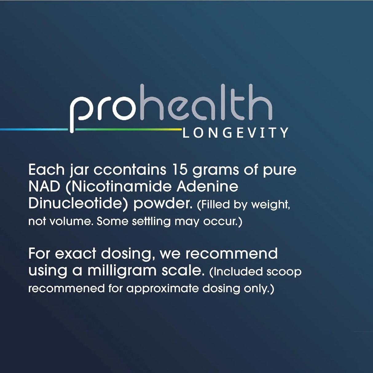 PRO HEALTH LONGEVITY - ProHealth NAD+ Pro Powder 15Gr. - The Red Vitamin MX - Suplementos Alimenticios - {{ shop.shopifyCountryName }}