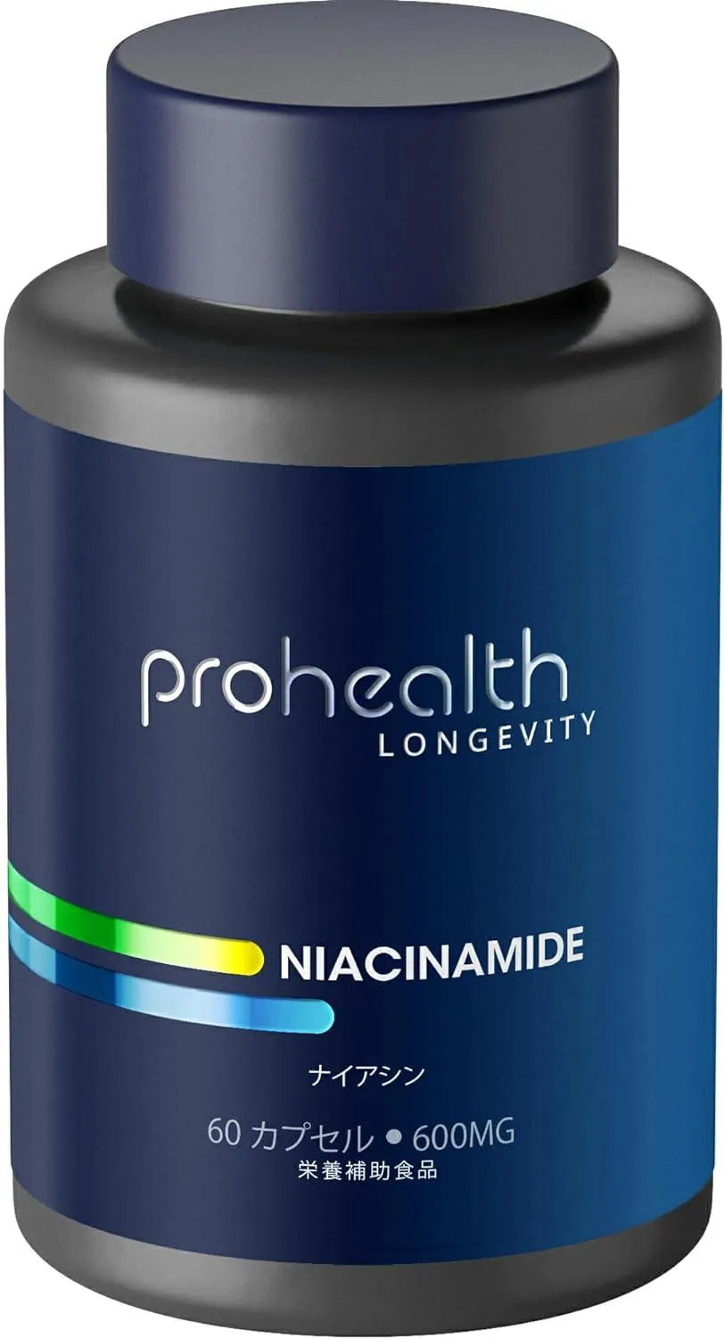 PRO HEALTH LONGEVITY - ProHealth Niacinamide 600Mg. 60 Capsulas - The Red Vitamin MX - Suplementos Alimenticios - {{ shop.shopifyCountryName }}