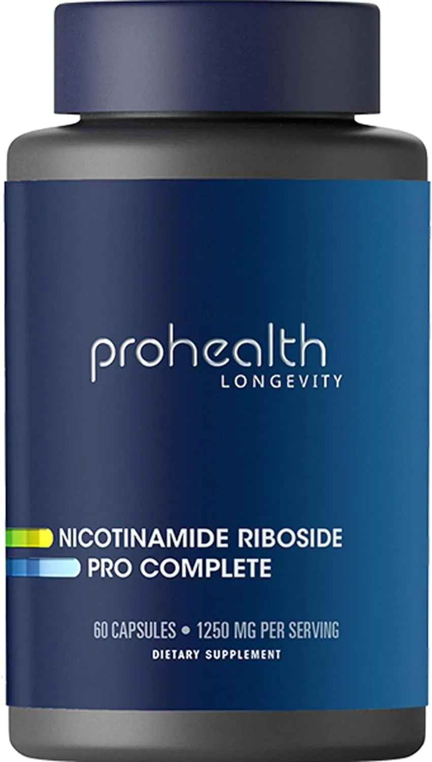 PRO HEALTH LONGEVITY - ProHealth Nicotinamide Riboside Pro Complete NAD 60 Capsulas - The Red Vitamin MX - Suplementos Alimenticios - {{ shop.shopifyCountryName }}