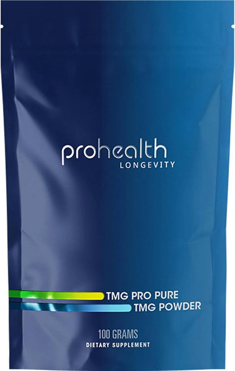 PRO HEALTH LONGEVITY - ProHealth TMG Powder 100Gr. - The Red Vitamin MX - Suplementos Alimenticios - {{ shop.shopifyCountryName }}