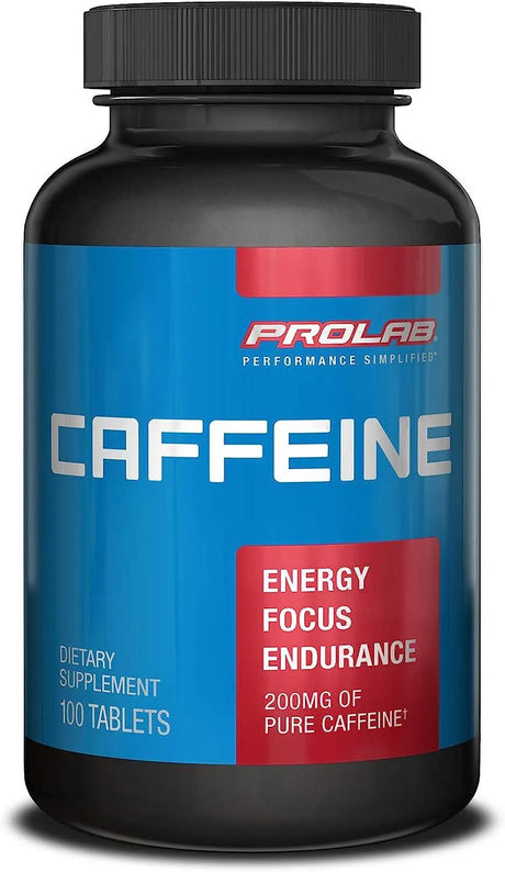 PROLAB - ProLab Caffeine 200Mg. 100 Tabletas - The Red Vitamin MX - Suplementos Alimenticios - {{ shop.shopifyCountryName }}