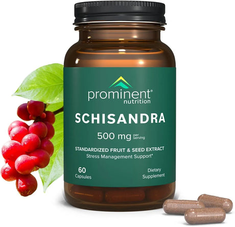 PROMINENT NUTRITION - Prominent Nutrition Schisandra 500Mg. 60 Capsulas - The Red Vitamin MX - Suplementos Alimenticios - {{ shop.shopifyCountryName }}