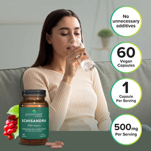 PROMINENT NUTRITION - Prominent Nutrition Schisandra 500Mg. 60 Capsulas - The Red Vitamin MX - Suplementos Alimenticios - {{ shop.shopifyCountryName }}