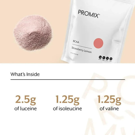 PROMIX - Promix BCAA Post-Workout Energy Powder Strawberry Lemon 30 Servicios 195Gr. - The Red Vitamin MX - Suplementos Alimenticios - {{ shop.shopifyCountryName }}