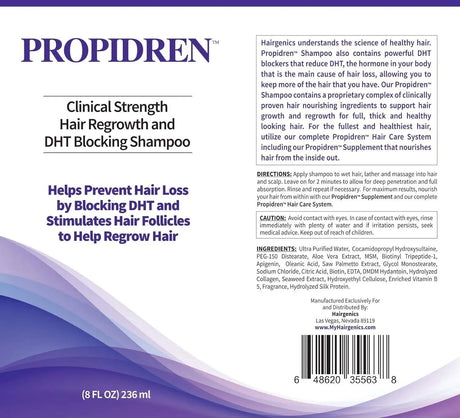 PRONEXA - Pronexa Hairgenics Propidren Hair Growth Shampoo 236Ml. - The Red Vitamin MX - Shampoo Para Cabello - {{ shop.shopifyCountryName }}