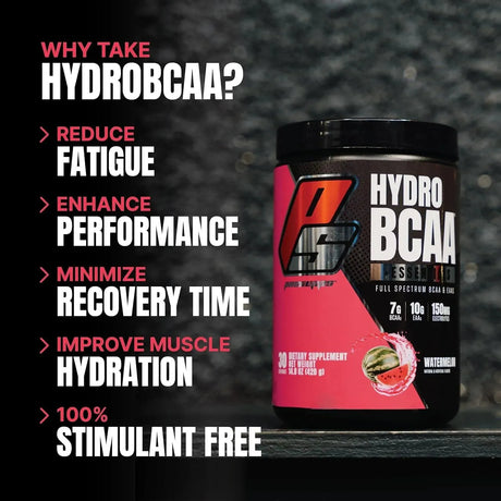 PROSUPPS - PROSUPPS HydroBCAA BCAA/EAA Full Spectrum Matrix Watermelon 30 Servicios 420Gr. - The Red Vitamin MX - Suplementos Alimenticios - {{ shop.shopifyCountryName }}