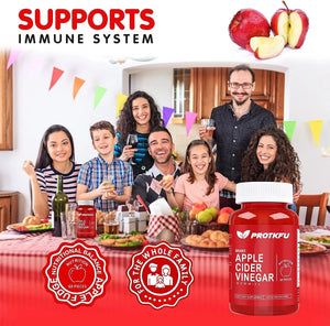 PROTKFU - ProTKFU Apple Cider Vinegar Gummies 120 Gomitas - The Red Vitamin MX - Suplementos Alimenticios - {{ shop.shopifyCountryName }}