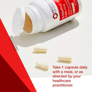 PROTOCOL FOR LIFE BALANCE - Protocol 5-Methylfolate 5,000mcg 50 Capsulas - The Red Vitamin MX - Suplementos Alimenticios - {{ shop.shopifyCountryName }}