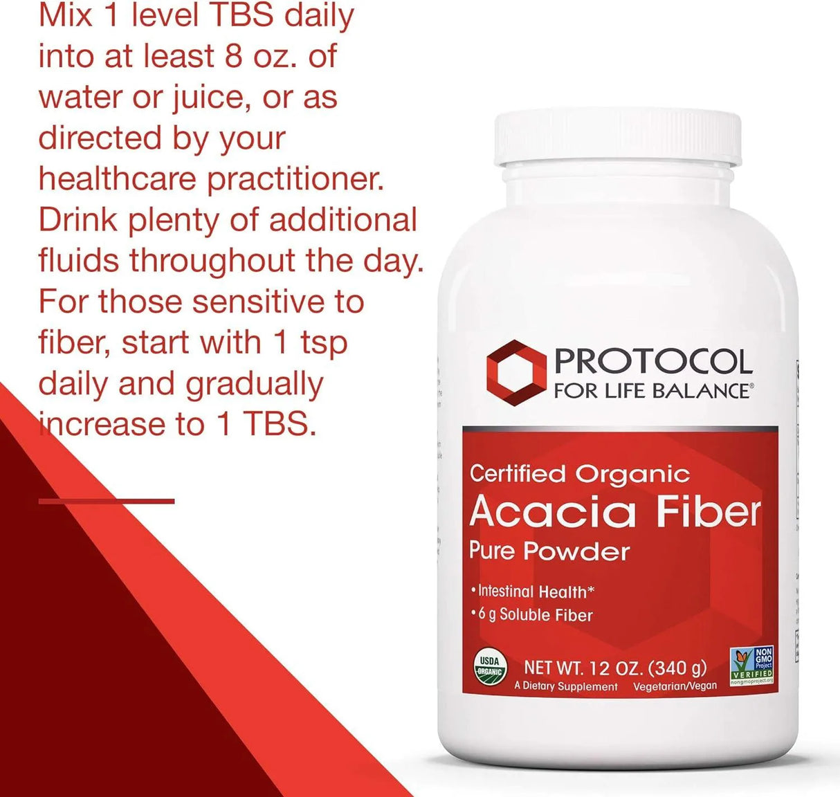 PROTOCOL FOR LIFE BALANCE - Protocol Acacia Powder 340Gr. - The Red Vitamin MX - Suplementos Alimenticios - {{ shop.shopifyCountryName }}