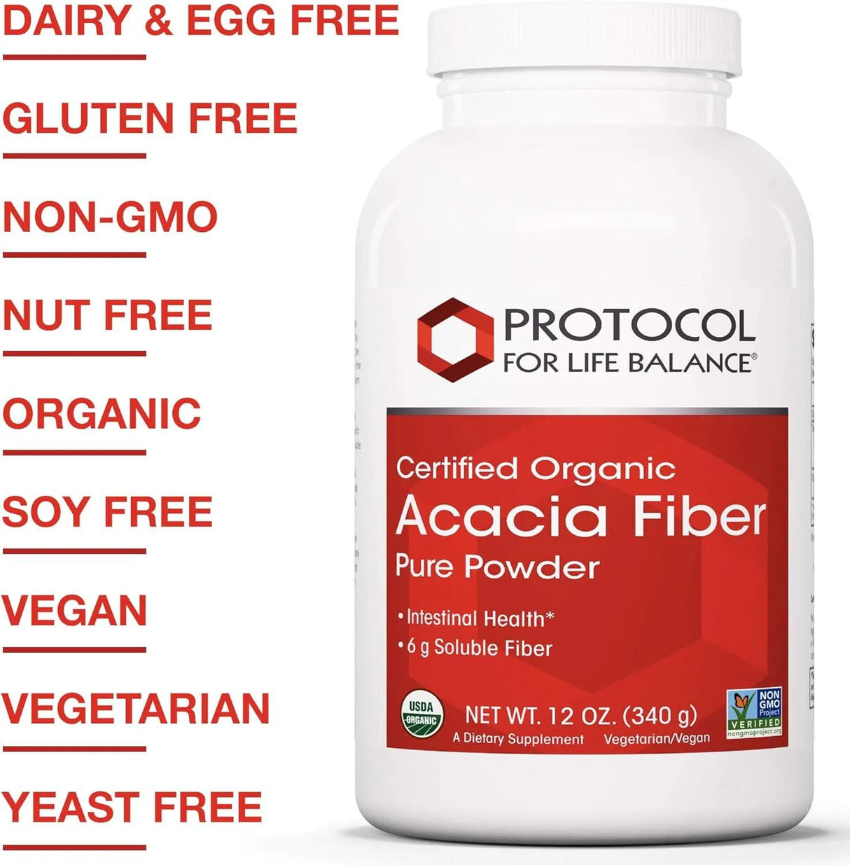 PROTOCOL FOR LIFE BALANCE - Protocol Acacia Powder 340Gr. - The Red Vitamin MX - Suplementos Alimenticios - {{ shop.shopifyCountryName }}