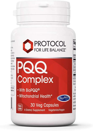 PROTOCOL FOR LIFE BALANCE - Protocol PQQ Complex 30 Capsulas - The Red Vitamin MX - Suplementos Alimenticios - {{ shop.shopifyCountryName }}