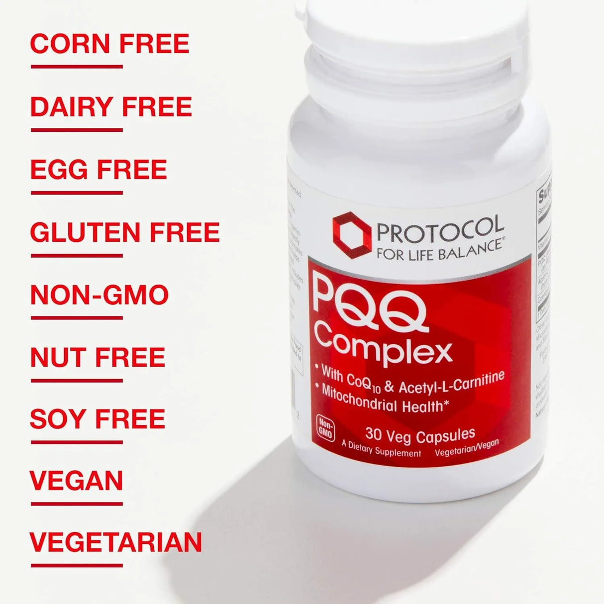 PROTOCOL FOR LIFE BALANCE - Protocol PQQ Complex 30 Capsulas - The Red Vitamin MX - Suplementos Alimenticios - {{ shop.shopifyCountryName }}