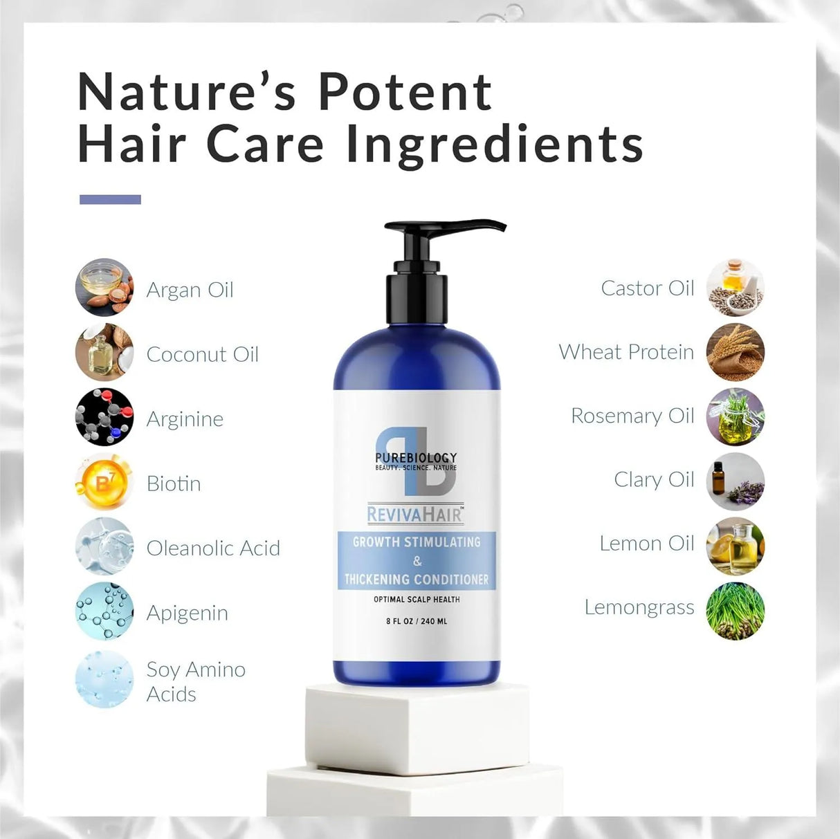 PURE BIOLOGY - Pure Biology Biotin Conditioner for Fine Hair Care 240Ml. - The Red Vitamin MX - Acondicionador Para Cabello - {{ shop.shopifyCountryName }}