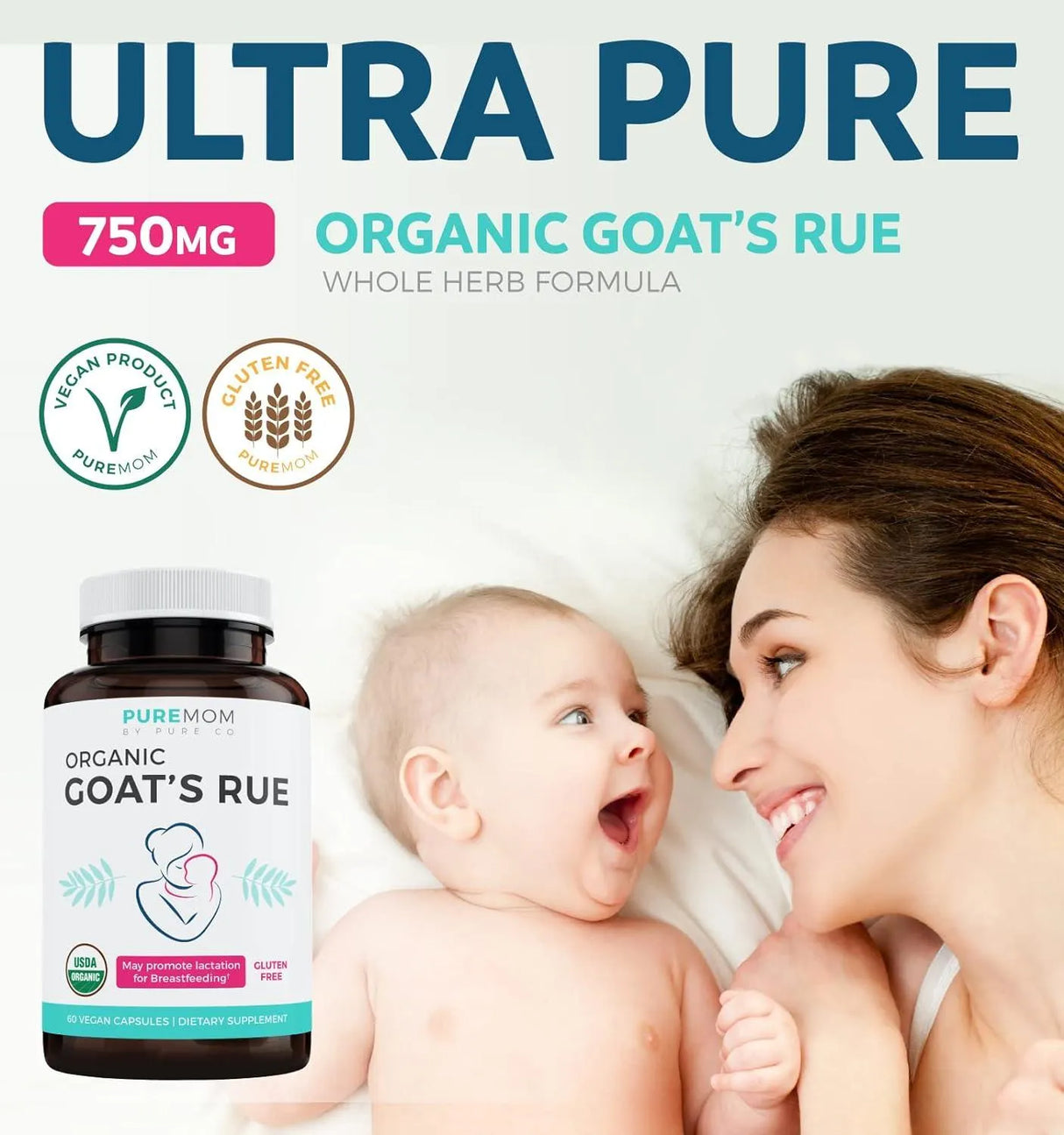 PURE CO - PURE CO Organic Goat's Rue 60 Capsulas - The Red Vitamin MX - Suplementos Alimenticios - {{ shop.shopifyCountryName }}