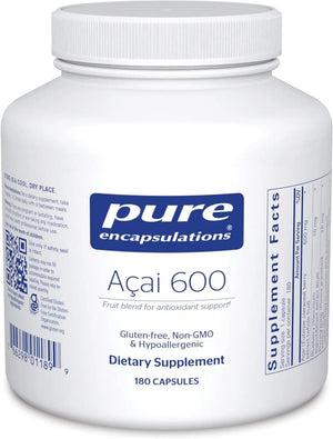 PURE ENCAPSULATIONS - Pure Encapsulations Acai 600 180 Capsulas - The Red Vitamin MX - Suplementos Alimenticios - {{ shop.shopifyCountryName }}