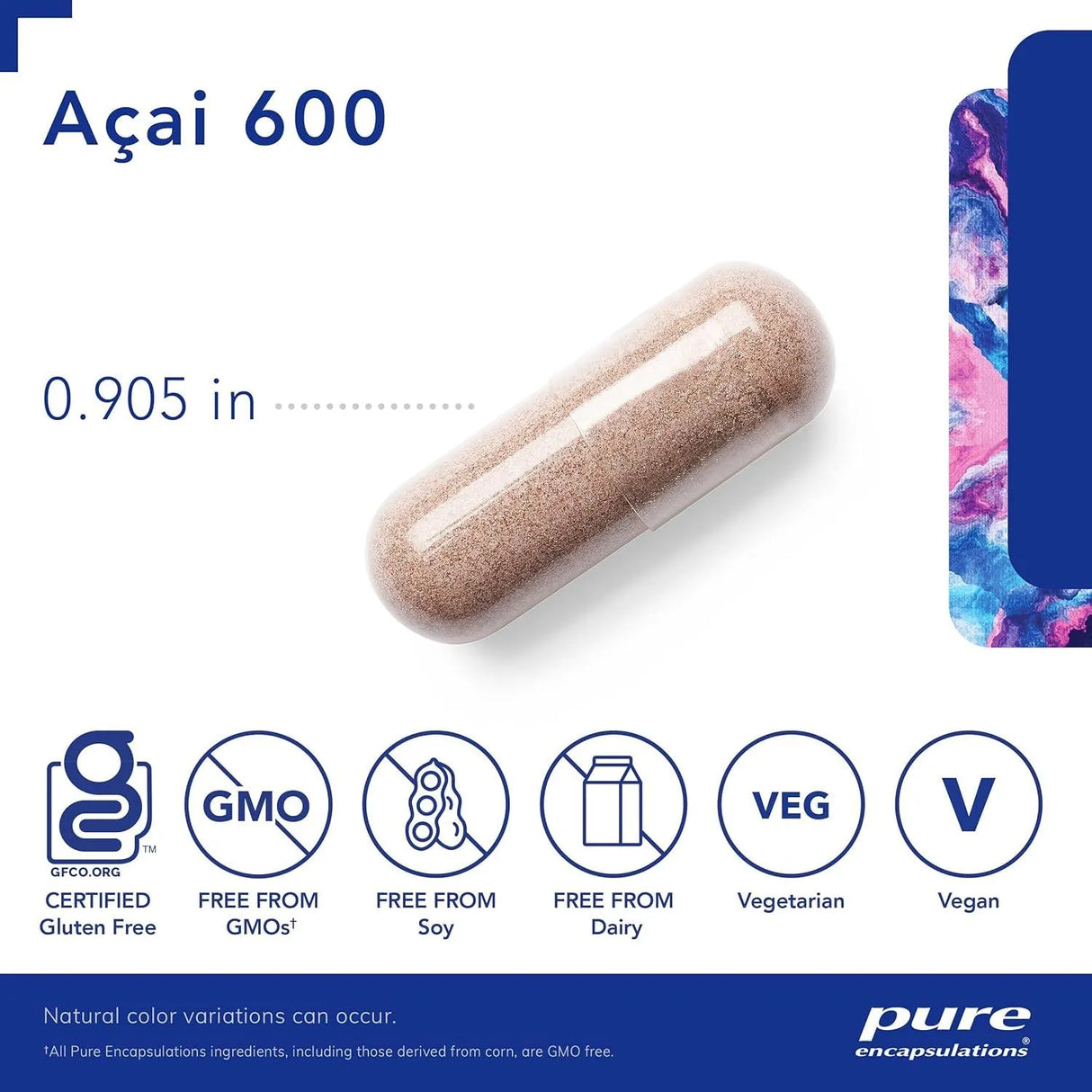 PURE ENCAPSULATIONS - Pure Encapsulations Acai 600 180 Capsulas - The Red Vitamin MX - Suplementos Alimenticios - {{ shop.shopifyCountryName }}