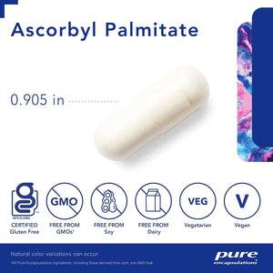 PURE ENCAPSULATIONS - Pure Encapsulations Ascorbyl Palmitate 180 Capsulas - The Red Vitamin MX - Suplementos Alimenticios - {{ shop.shopifyCountryName }}