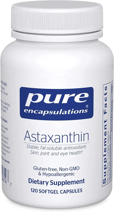 PURE ENCAPSULATIONS - Pure Encapsulations Astaxanthin 120 Capsulas Blandas - The Red Vitamin MX - Suplementos Alimenticios - {{ shop.shopifyCountryName }}