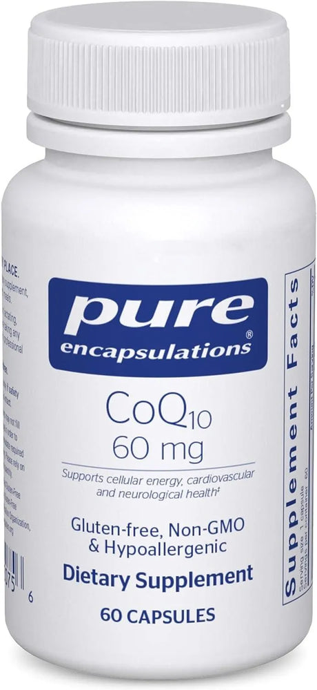 PURE ENCAPSULATIONS - Pure Encapsulations CoQ10 60Mg. 60 Capsulas - The Red Vitamin MX - Suplementos Alimenticios - {{ shop.shopifyCountryName }}