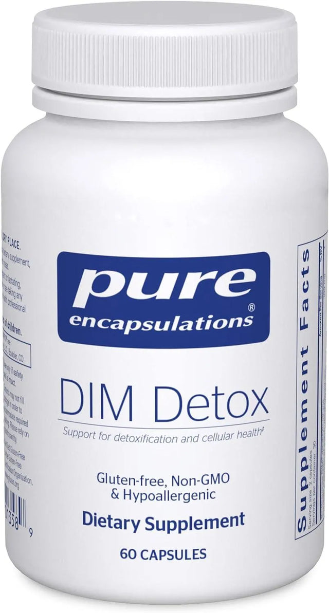 PURE ENCAPSULATIONS - Pure Encapsulations DIM Detox 60 Capsulas - The Red Vitamin MX - Suplementos Alimenticios - {{ shop.shopifyCountryName }}