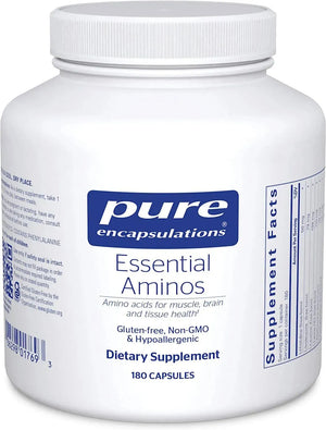 PURE ENCAPSULATIONS - Pure Encapsulations Essential Amino Acids 180 Capsulas - The Red Vitamin MX - Suplementos Alimenticios - {{ shop.shopifyCountryName }}