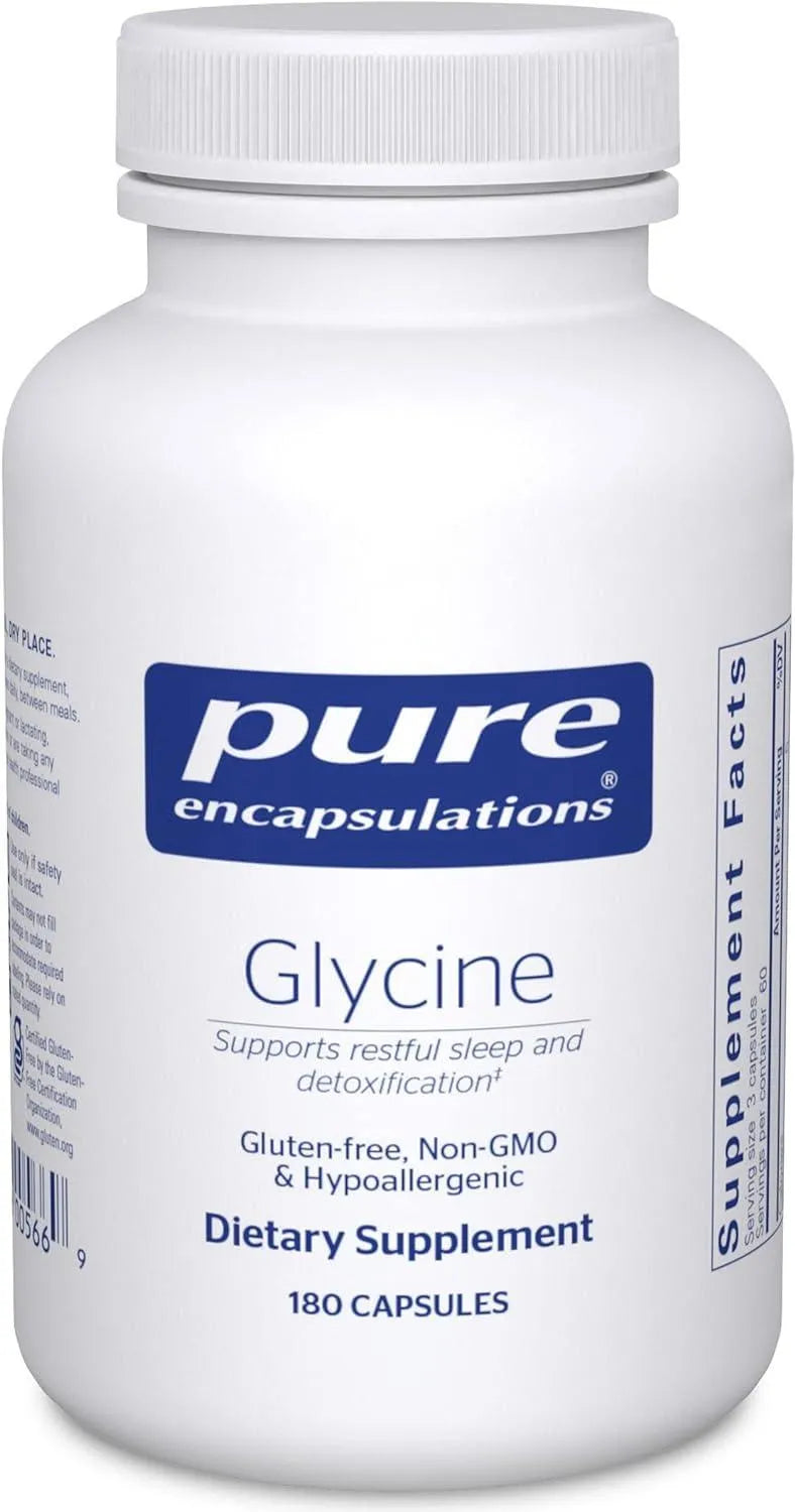 PURE ENCAPSULATIONS - Pure Encapsulations Glycine 180 Capsulas - The Red Vitamin MX - Suplementos Alimenticios - {{ shop.shopifyCountryName }}