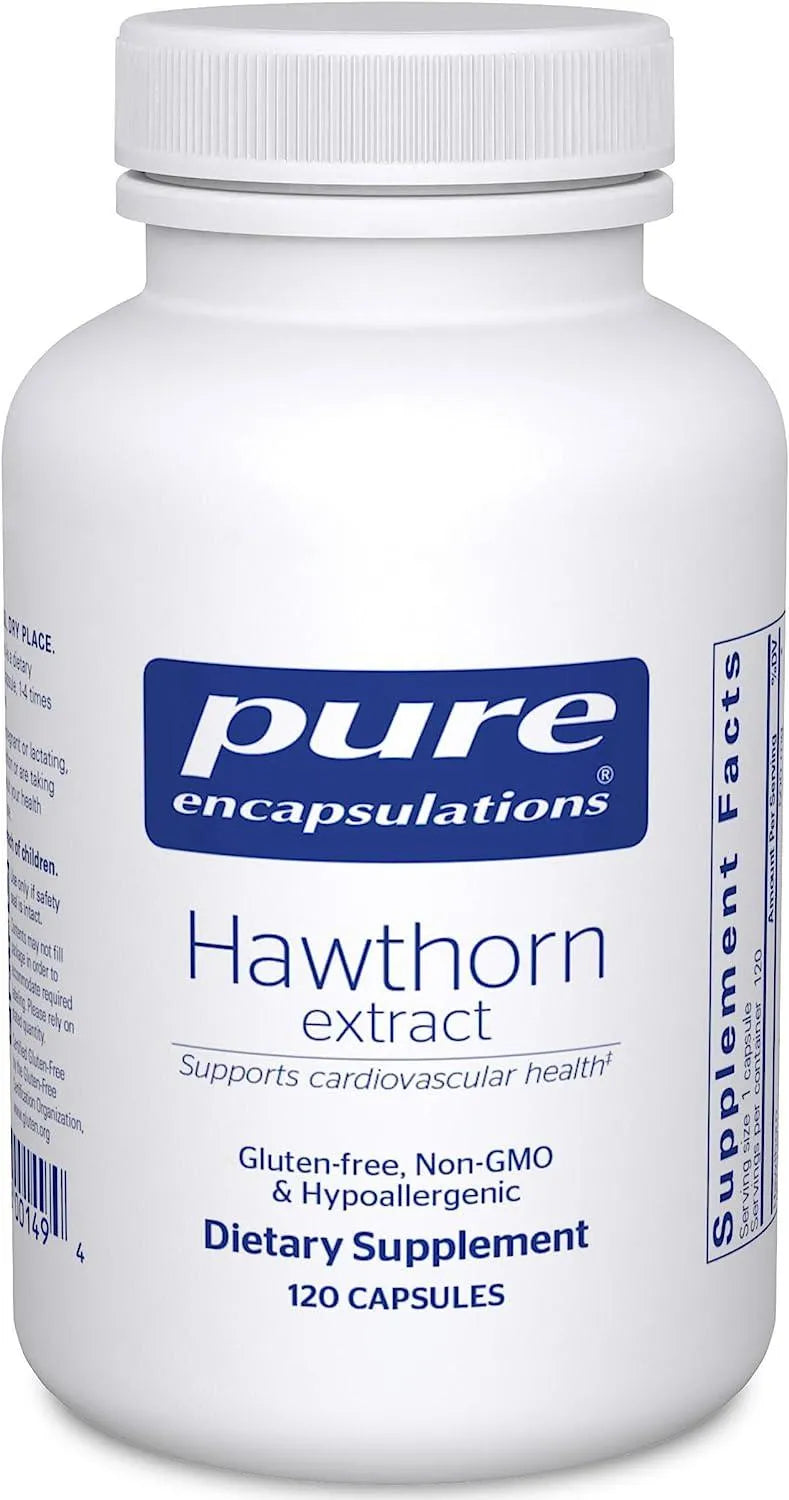 PURE ENCAPSULATIONS - Pure Encapsulations Hawthorn Extract 120 Capsulas - The Red Vitamin MX - Suplementos Alimenticios - {{ shop.shopifyCountryName }}