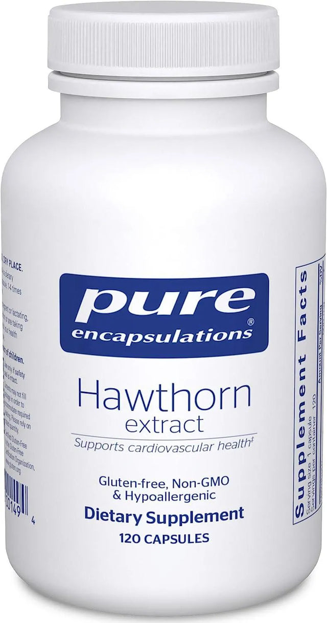 PURE ENCAPSULATIONS - Pure Encapsulations Hawthorn Extract 120 Capsulas - The Red Vitamin MX - Suplementos Alimenticios - {{ shop.shopifyCountryName }}